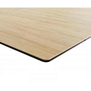 HERMES prémium kerámia étkezőasztal - 180-220cm - tölgy