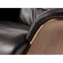 CAMPANA prémium bőr relaxfotel - sötétbarna