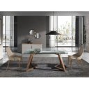 FONDON design bővíthető üveg étkezőasztal - 160-240cm