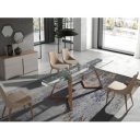 FONDON design bővíthető üveg étkezőasztal - 160-240cm