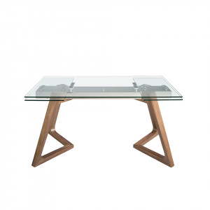 FONDON design bővíthető üveg étkezőasztal - 160-240cm