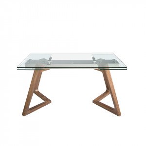 FONDON design bővíthető üveg étkezőasztal - 160-240cm
