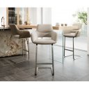 BARNES prémium bárszék - beige bouclé