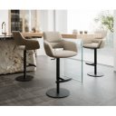 VESTA prémium bárszék - beige bouclé