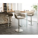 VESTA prémium bárszék - beige bouclé