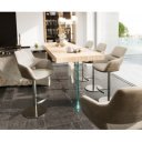 VESTA prémium bárszék - beige bouclé