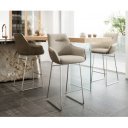 GEMINI prémium bárszék - beige bouclé