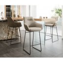 GEMINI prémium bárszék - beige bouclé