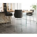 GEMINI prémium bárszék - antracit