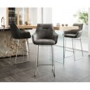 GEMINI prémium bárszék - antracit