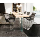 GEMINI prémium bárszék - antracit