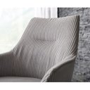 HARMONIA prémium étkezőszék - szürke kordbársony