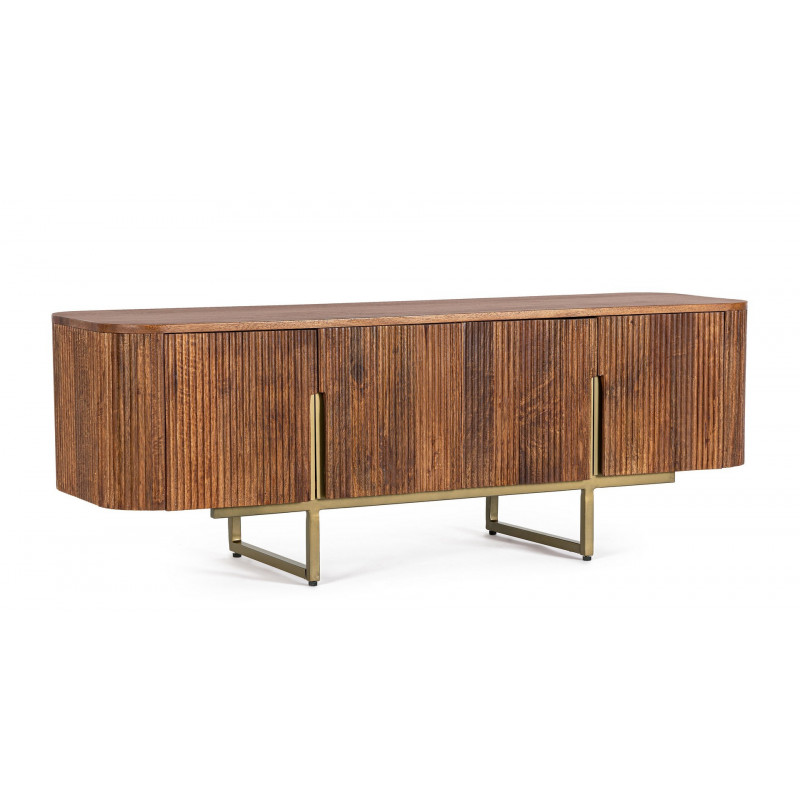 VILENDAS exkluzív mangófa TV-szekrény - 140cm