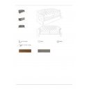 VALENCIA prémium bőr kanapé - 2 személyes