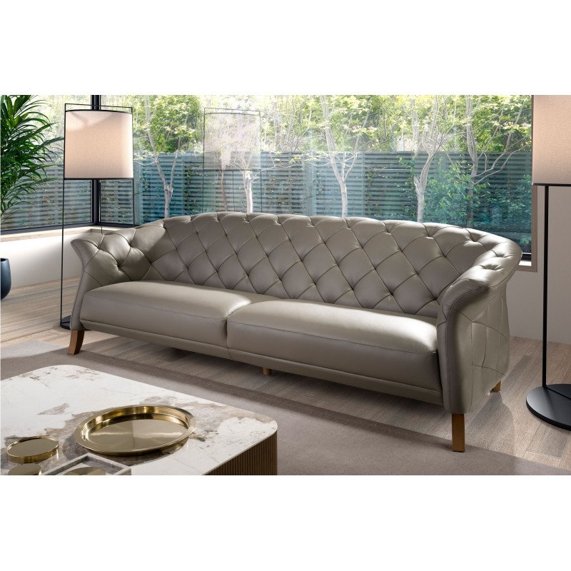 VALENCIA prémium bőr kanapé - 3 személyes