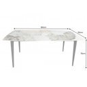 MILANO design kerámia étkezőasztal - 160/180cm
