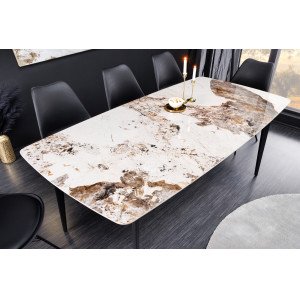 MILANO design kerámia étkezőasztal - 160/180cm Étkezőasztalok
