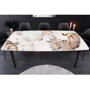 MILANO design kerámia étkezőasztal - 160/180cm