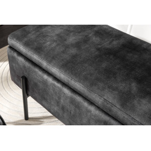 LOFT modern ülőpad - szürke - 100cm