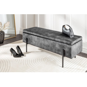 LOFT modern ülőpad - szürke - 100cm INVICTA