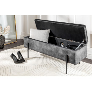 LOFT modern ülőpad - szürke - 100cm