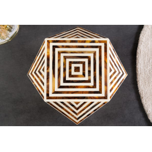 BONE DIAMOND exkluzív dohányzóasztal - 60cm