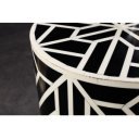 BONE INLAY-II exkluzív lerakóasztal - 45cm