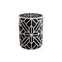 BONE INLAY-II exkluzív lerakóasztal - 45cm