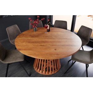 JADE különleges akác étkezőasztal - 120/130/140cm