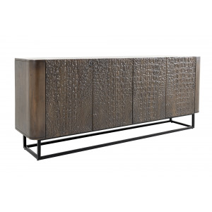 NILOTIC modern mangófa komód - 177cm - barna