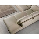 CASAPALMA prémium bőr sarokkanapé - jobbos kivitel