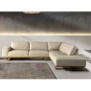 CASAPALMA prémium bőr sarokkanapé - jobbos kivitel