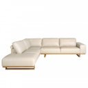 CASAPALMA prémium bőr sarokkanapé - balos kivitel