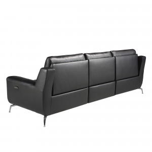 PAMIERS prémium bőr relax kanapé - 3 személyes