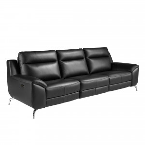 PAMIERS prémium bőr relax kanapé - 3 személyes