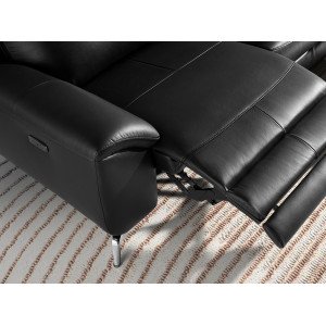 PAMIERS prémium bőr relax kanapé - 3 személyes