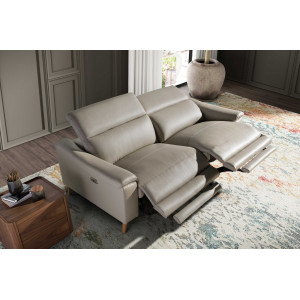 LOGRONO prémium bőr relax kanapé - 3 személyes Angel Cerdá