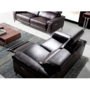 HERMANAS prémium bőr relax kanapé - 2 személyes - csokoládébarna