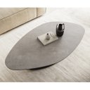 GLORY prémium kerámia dohányzóasztal - 140cm - beton