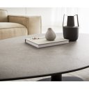 GLORY prémium kerámia dohányzóasztal - 140cm - beton