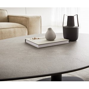 GLORY prémium kerámia dohányzóasztal - 140cm - beton