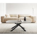 VERSUS prémium kerámia dohányzóasztal - 120cm - beton