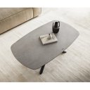 VERSUS prémium kerámia dohányzóasztal - 120cm - beton