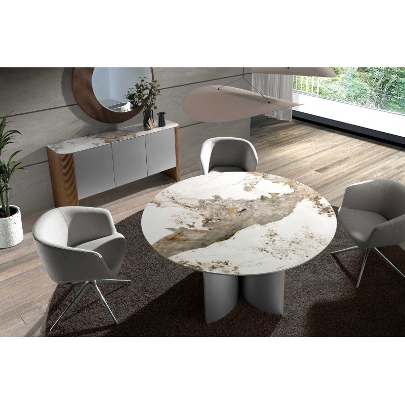 OLIANA prémium kerek étkezőasztal - 150cm