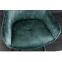 EUPHORIA design bársony bárszék - türkiz