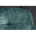 EUPHORIA design bársony bárszék - türkiz