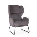 FORLI design fotel - szürke