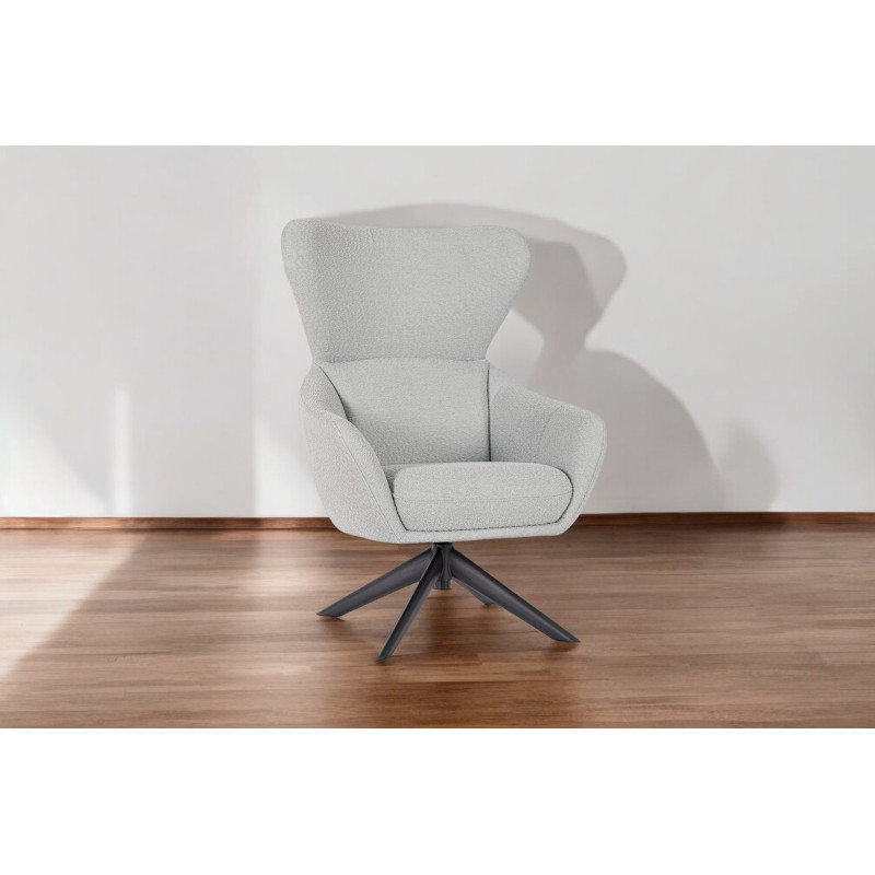 NOVARA design forgófotel - szürke