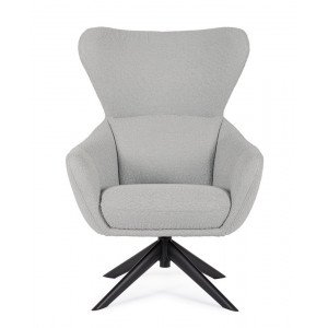 NOVARA design forgófotel - szürke