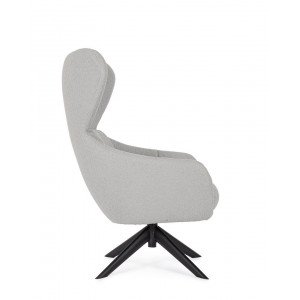 NOVARA design forgófotel - szürke